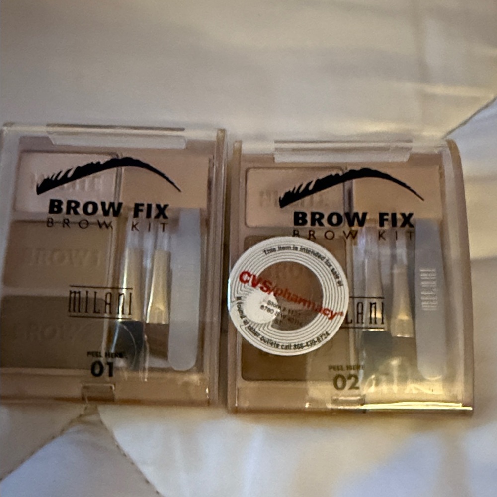 Milani Brow Fix Kit with Tools - Brown Shades